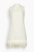 Albee Mini Dress in Ivory
