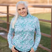 Avery Quarter Zip Sun Shirt - FINAL SALE