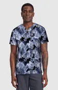 Men's Ice Cold Print Scrub Top