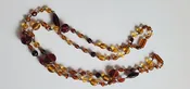 Amber Glass Beads