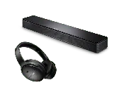 Bose TV Speaker + QuietComfort Headphones Set