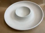 Chip and Dip Platter (12") — FAMILY TREE POTTERY