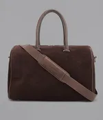 Charles Suede & Leather Duffle Bag