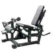 Commercial-Grade Plate-Loaded Leg Extension and Prone Leg Curl