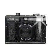 Black Sparkle Holga 135FC 35mm Film Camera