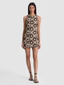 Alice + Olivia Clyde Crochet Shift Dress