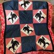 Wrangler Western Themed Quilt Pattern PDF