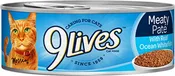 9 Lives Cat Food 5.5 oz. Can Ocean Fish