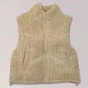 Corduroy Puffer Vest
