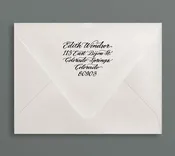 Avenue Return Address Rubber Stamp