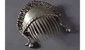Anniversary Tin Hair Comb with Bells