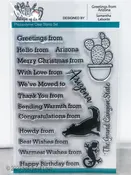 Greetings from Arizona Stamp Set - Scraps of Love