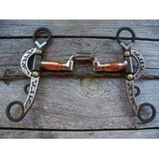 Bit - Antique Brown Argentine with Articulated Port