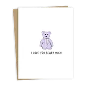 I Love You Beary Much | Anniversary Card