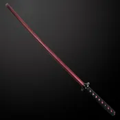 31 1/2" Red Wooden Samurai Sword (Bokken)