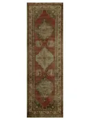 Anatolia Hand Knotted Orange 4x11