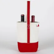 2- Bottle Canvas Wine Gift Host Bag