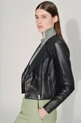 Veda Dali Leather Jacket Black