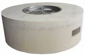 HPC Ready-to-Finish Gas Outdoor Round Fire Feature -  Push Button Flame Sensing- U54R/FPPK25CEK