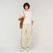 T-shirt with contrasting trim