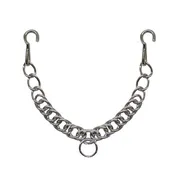 12" Stainless Steel English Curb Chain with Hooks