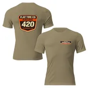420 Senders |Flat Tire t-shirt