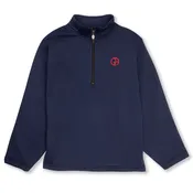 1/4-Zip Performance Fleece Pullover with embroidered logo [PA584-6133/GFW-NAVY]