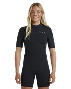 2mm Swell Natural Back Zip Short Sleeve Wetsuit