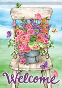 Vintage Flower Chair