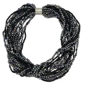 15 Strand Quartz Choker