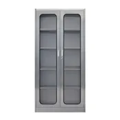 Glass Door Stainless Steel Cabinet
