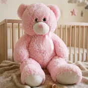 Giant Pink Bear - $105 — Village Green Flowers & Gifts