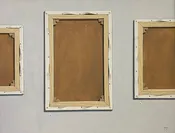 Michael Hased Oil on Canvas 1975 Private View
