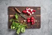 12"x18" End Grain Walnut 2-in-1 SteelCore Cutting Board by STEELPORT
