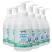 ForPro Alcohol-Free Foaming Instant Hand Sanitizer, Eucalyptus Tranquility, 20 oz., Pack of 6