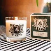 Cannabis Candle