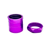 BILLET BMX | RETRO NUTS 6 POINT HEADSET SPACER SET 1-1/8"