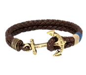 Algonquin Cabin Leather Bracelet
