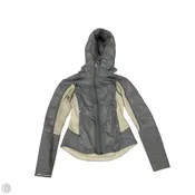 Athletic Jacket By Lululemon In Grey, Size: 6