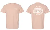 Nichols Logo Tee - Peachy