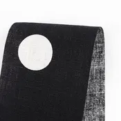Big Spot Midweight Linen - Ebony (Pieces)