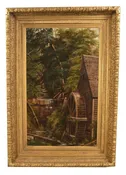 19th Century Oil Painting on Canvas