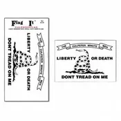 Culpeper Flag Decal (3-1/2 in. x 5 in.)