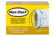 Max-Duct™ White Vinyl Ducting