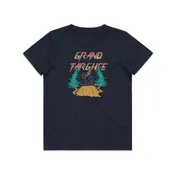 Youth Stape Tee Navy
