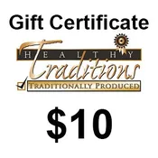 $10 Gift Certificate