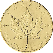 1 OZ CANADIAN GOLD MAPLE LEAF