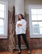 Alessio Bardelle White Button Down Blouse — Au Ciel