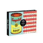Andy Warhol SOUP CAN Double-Sided 500 Piece Puzzle