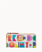 Art Deco Zip Clutch